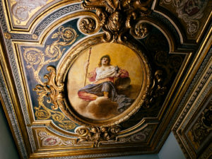 Interior decoration with an Allegory of Nobility